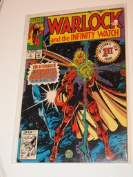 Signed Stan Lee Marvel Warlock # 1 Comic Book Bagged & Boarded