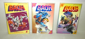 Lot Of 3 Baoh Comic Books