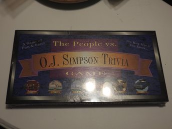 RARE Sealed The People Vs OJ Simpson Trivia Board Game