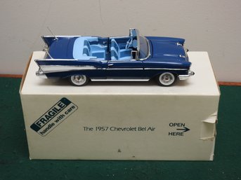Danbury Mint 1957 Chevy Bel Air Diecast Car 1/24