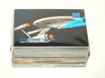 Sealed Lot Of Star Trek Trading Cards