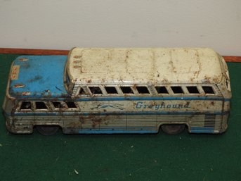 1960s Tin Litho Greyhound Bus Toy