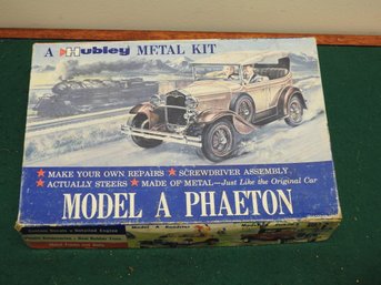 1960s Hubley Model A Phaeton Metal Model Kit