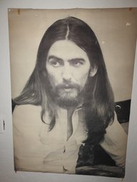 1971 The Beatles George Harrison Poster 24x34