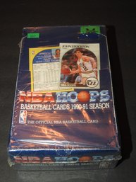 Sealed Box Of 1990 Hoops Basketball Cards Many Jordans To Be Found