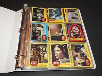 Lot Of 1977 Star Wars Trading Cards