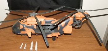 1980s Gi Joe Tomahawk Helicopter  Sold As Is For Parts