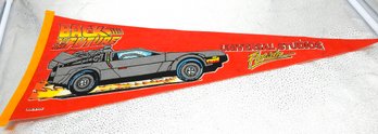 1980s Back To The Future Felt Banner