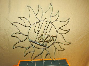 Large Metal South Western Sun Outdoor Wall Art