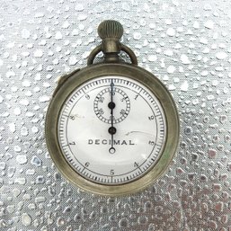 Old Decimal Pocket Watch
