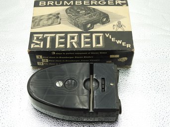 Old Brumberger Stereo Viewer