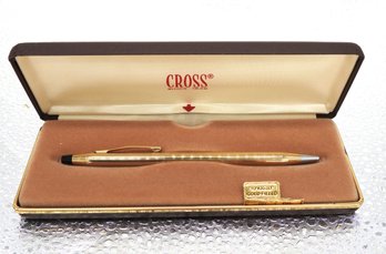 Vintage 10KT Gold Filled Cross Pen