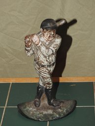 Cast Iron NY Yankees Babe Ruth Doorstop