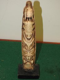 Hawaiian Or Islander Style Totem Figure