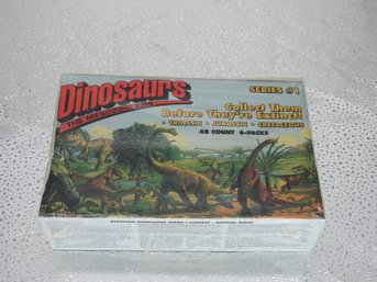 SEALED Box Of Dinosaurs Trading Cards