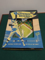 1950s Merit National Baseball Game In Original Box