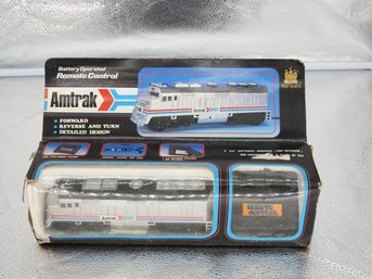 1988 Amtrak Remote Control Train Toy