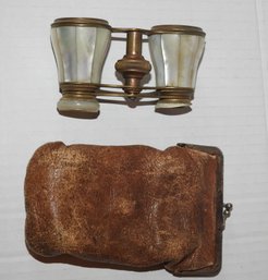 Old Opera Glasses With Original Case