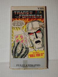 1984 Transformers Vhs Tape Nice Art