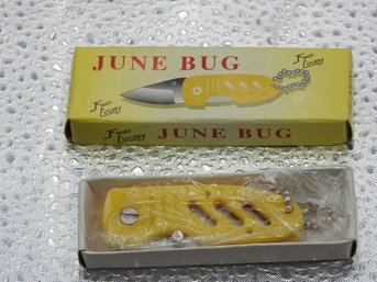 NIB Frost June Bug Folding Knife