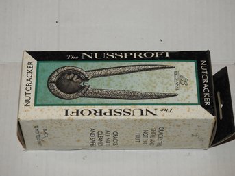 In Box Metal Nussprofi Nutcracker Made In England