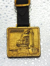 Old Akerman Construction Key Fob