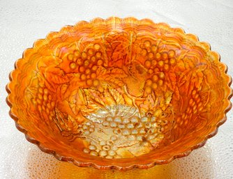 G6 Early Imperial Marigold Carnival Glass Bowl