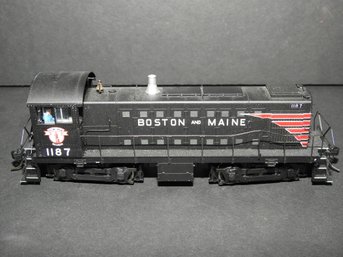 Vintage HO Scale Boston & Maine 1187 Train Engine