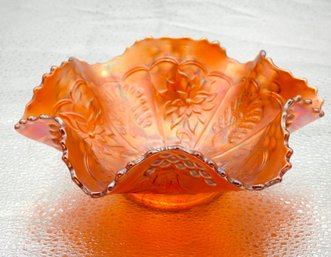 G26 Early Marigold Carnival Glass Bowl