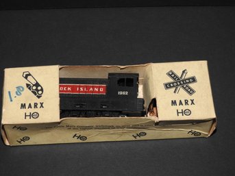 Vintage HO Scale Rock Island 1962 Train Locomotive Engine