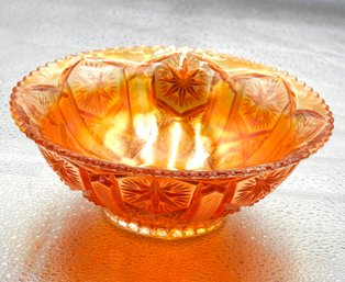 G31 Early Marigold Carnival Glass Bowl
