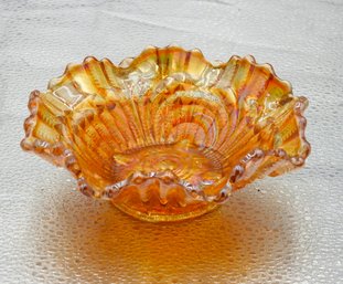 G36 Early Marigold Carnival Glass Bowl