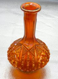 G40 Early Imperial Marigold Carnival Glass Vase