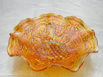 G46 Early Marigold Carnival Glass Dish