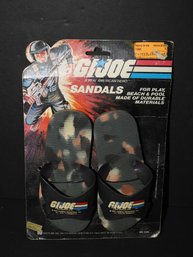 RARE 1982 GI Joe Sandals In Original Package