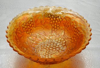 G54 Early Marigold Carnival Glass Bowl