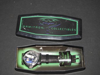 Never Used Batman Watch In Collectors Case