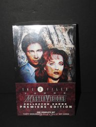 SEALED Vintage The Xfiles Master Visions Collector Cards