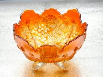 G60 Early Marigold Carnival Glass Bowl