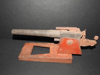 LARGE 16 Inch 1960s Pressed Steel Canon Toy