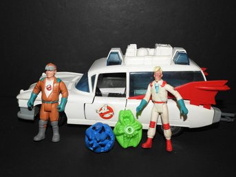 1980s Ghostbusters Car And Figures