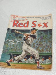 Official 1967 Boston Red Sox Program & Scorecard