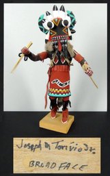 Beautiful Vintage Native American Kachina Doll By Renowned Hopi Carver Joseph Torivio