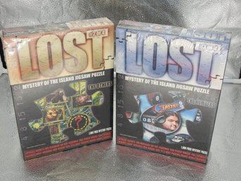 Lot Of 2 Sealed Lost Mystery Puzzles