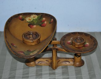 Decorative Scale With Two Weights