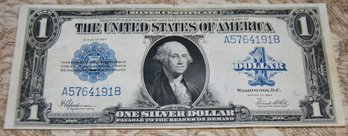 1923 Oversized Silver One Dollar Certificate