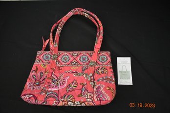 Vera Bradley Handbag - NEW Never Used In Hot Pink