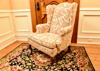 Ethan Allen Traditional Classics Upholstered Wingback Chair