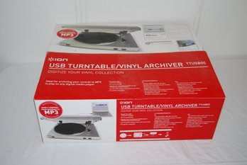 USB Turntable/vinyl Archiver