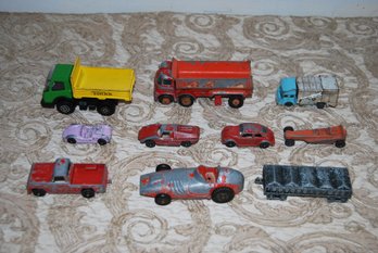 Lot Of 9 Vintage Toy Cars